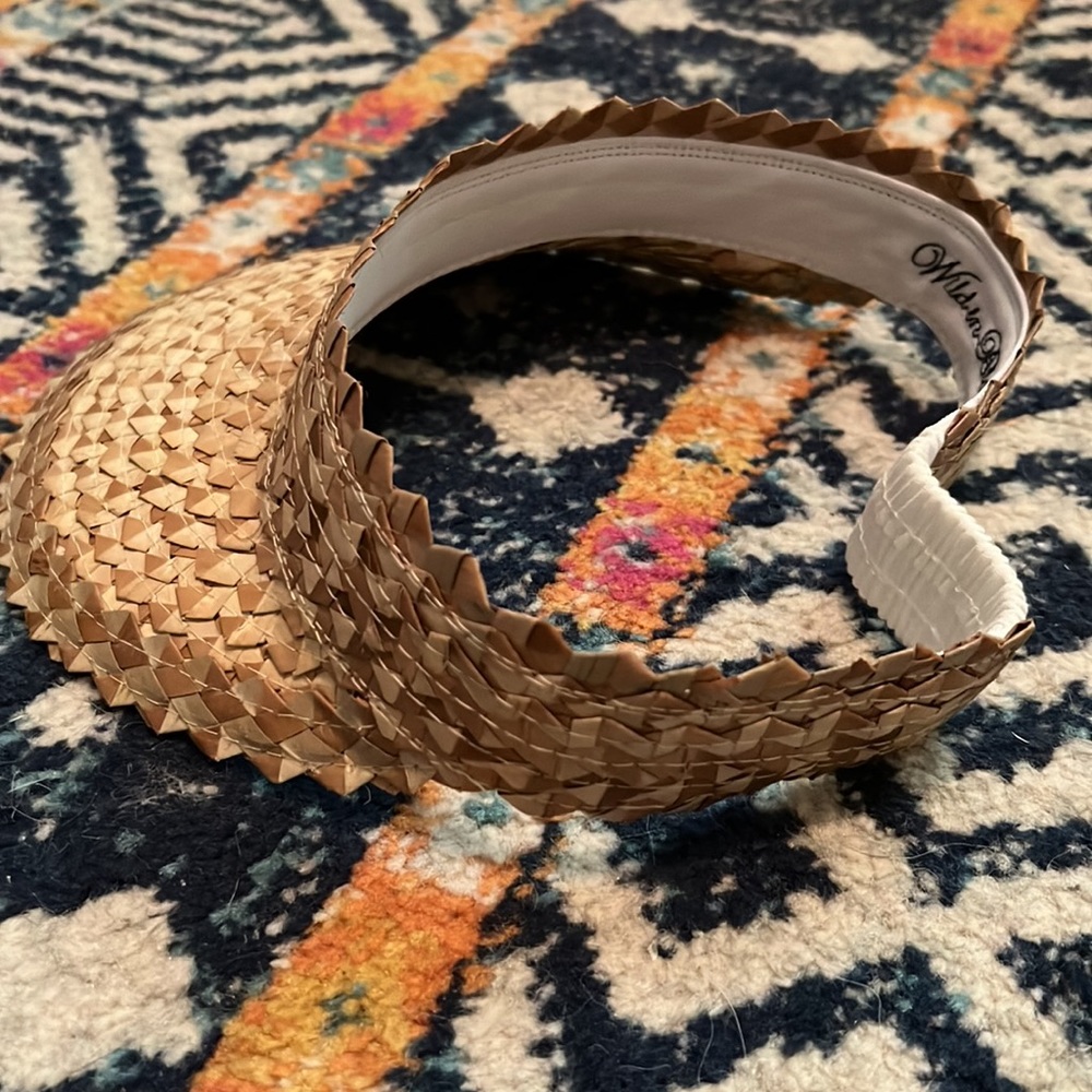 Straw visor - Picture 2 of 3